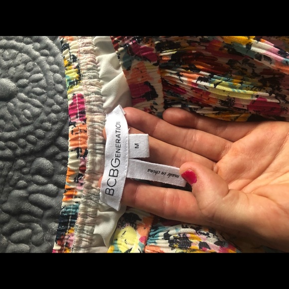 BCBG Generation Chiffon Flounce Skirt - Picture 3 of 5